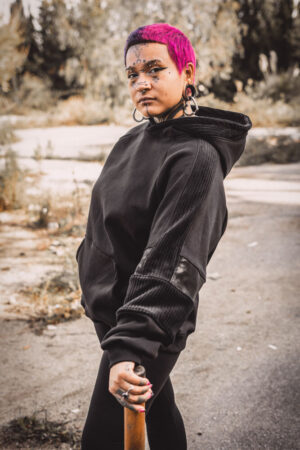 SUDADERA PETRA / Black pana