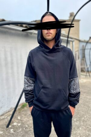 SUDADERA RAK /  Geometria Gris