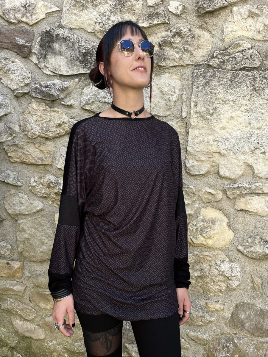 CAMISETA LARGA NUT / sayagata