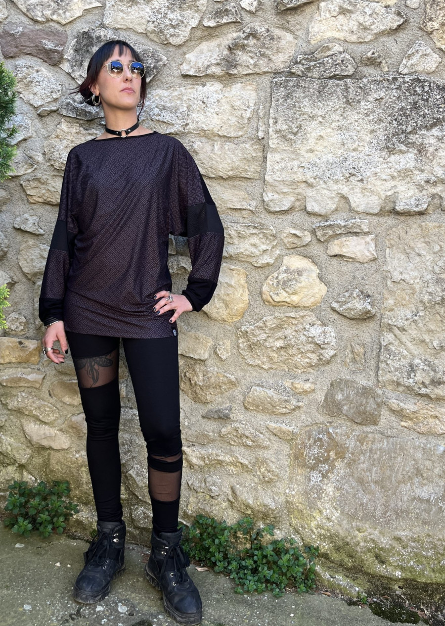 CAMISETA LARGA NUT / sayagata - Imagen 2