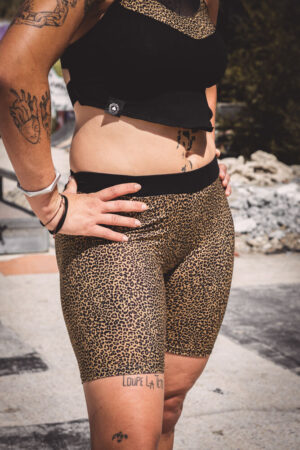 LEGGINGS PRINT // Leopardo Mostaza