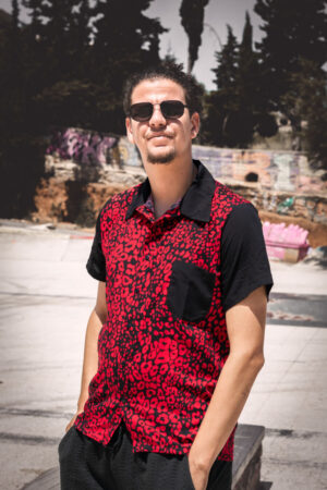 KAMISA UNISEX / Leopardo Rojo