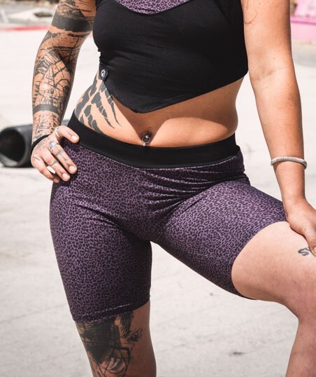 LEGGINGS PRINT // Leopardo Malva - Imagen 2
