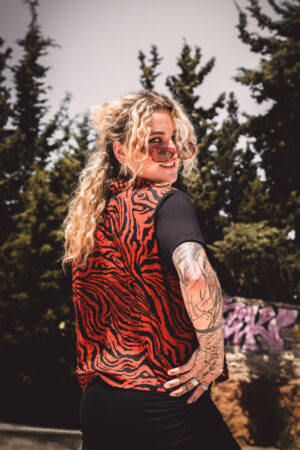 KAMISA CORTA /  Zebra Roja