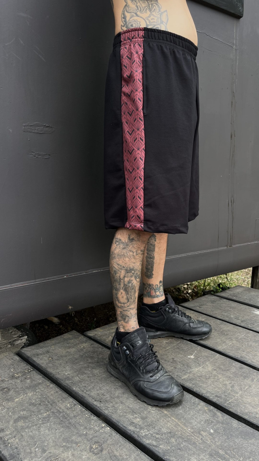 LINE BASKET PANTS / Geometry Rojo - Imagen 2
