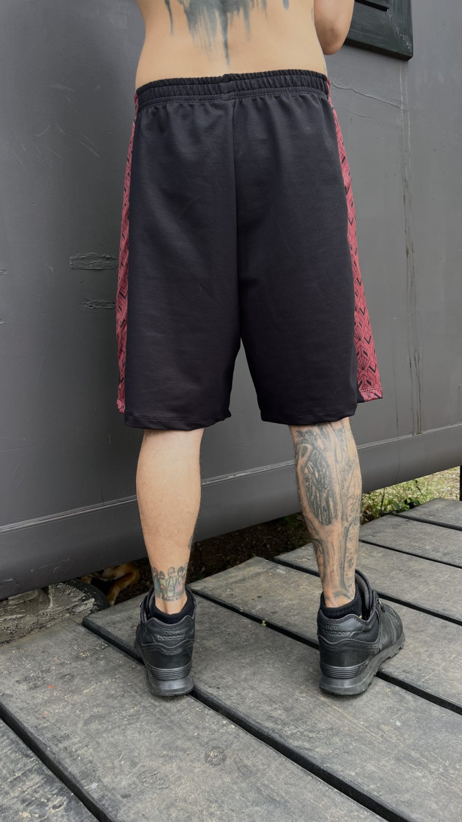 LINE BASKET PANTS / Geometry Rojo - Imagen 4