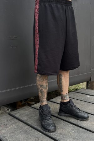 LINE BASKET PANTS / Geometry Rojo