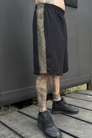 LINE BASKET PANTS / Sayagata Olive