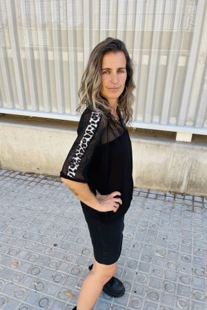 CAMISETA JAPO / red + leopardo