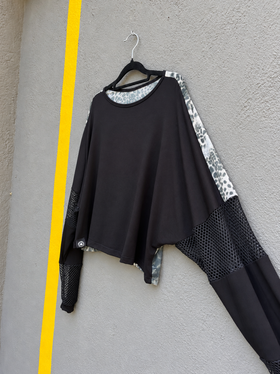 CAMISETA NUT / Tul leopardo - Imagen 4