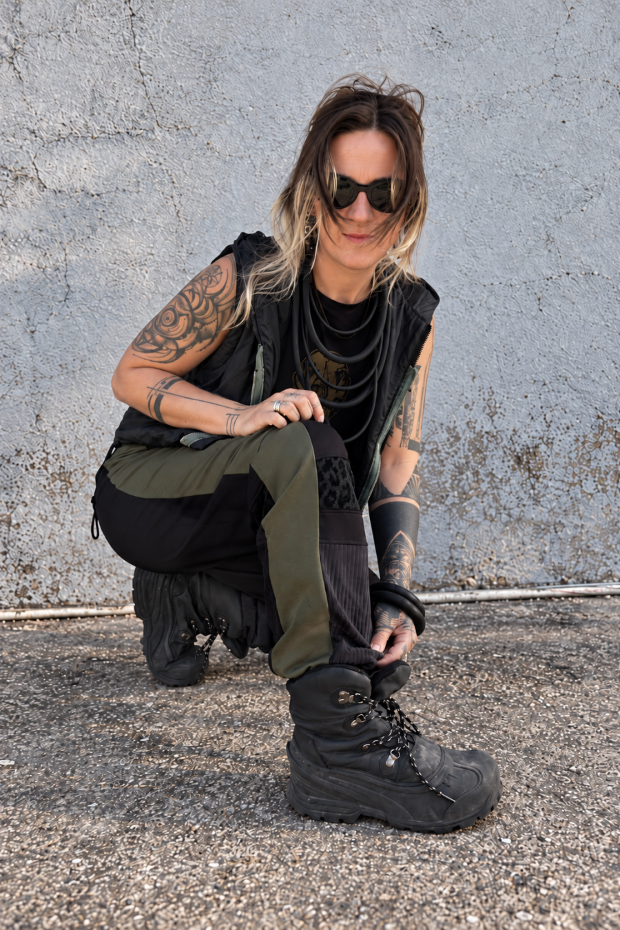 MALFARYO PANTS / Verde kaki - Imagen 4