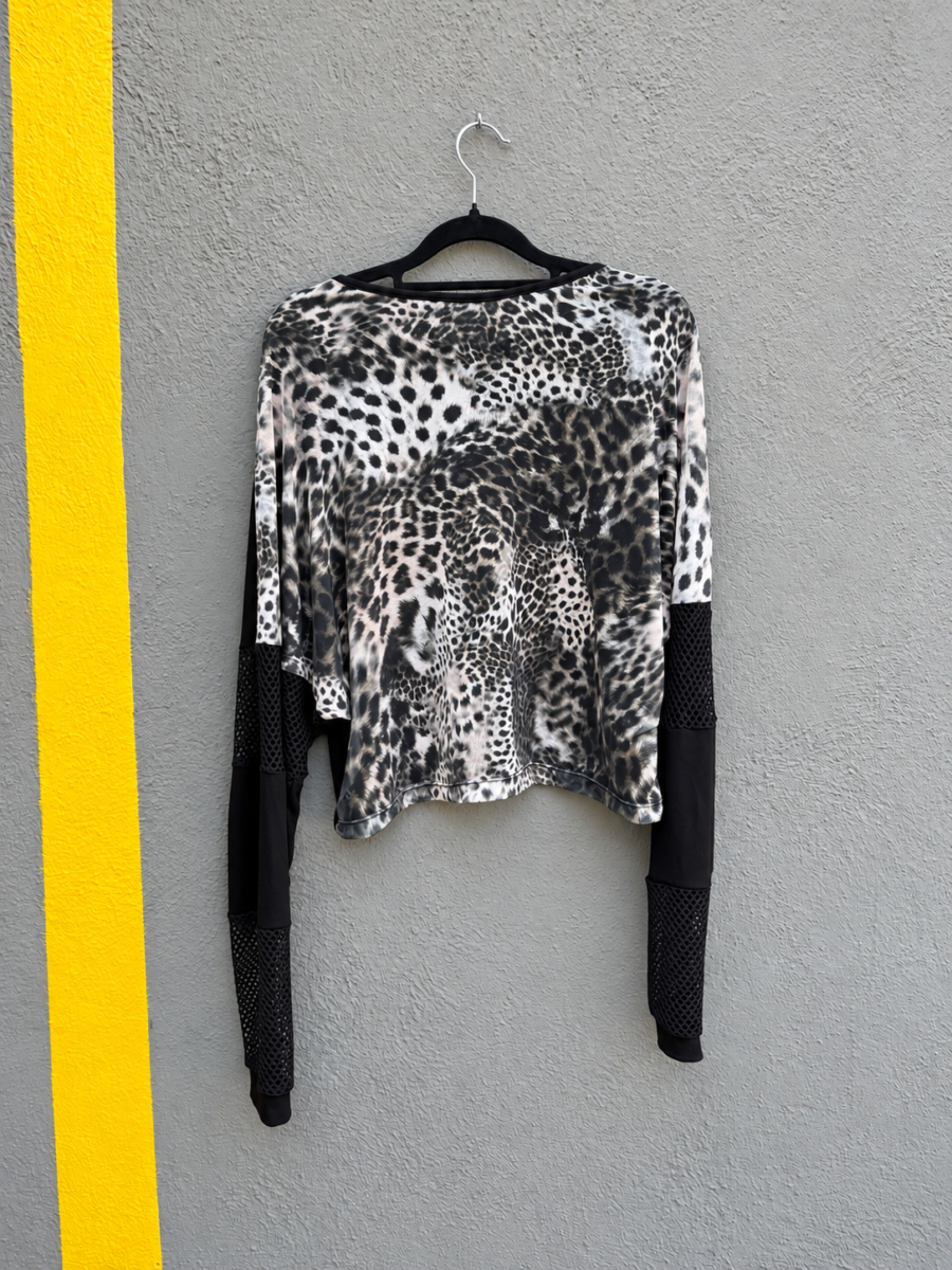 CAMISETA NUT / Tul leopardo - Imagen 2