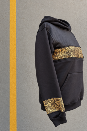 SUDADERA LACTANCIA / Leopardo amarillo