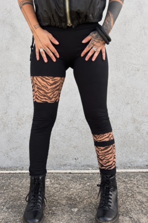 LEGGINGS BLACKCORE / Tul zebra