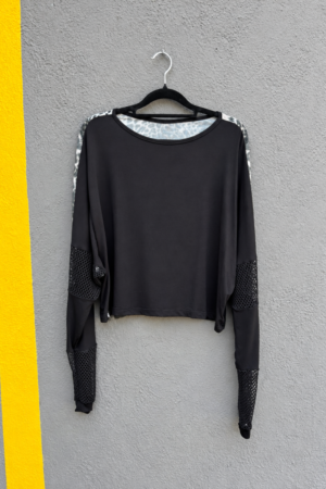 CAMISETA NUT / Tul leopardo