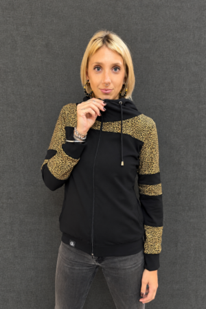 CHAQUETILLA FIT / Leopardo amarillo