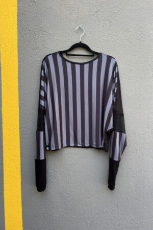 CAMISETA NUT / Rallas gris